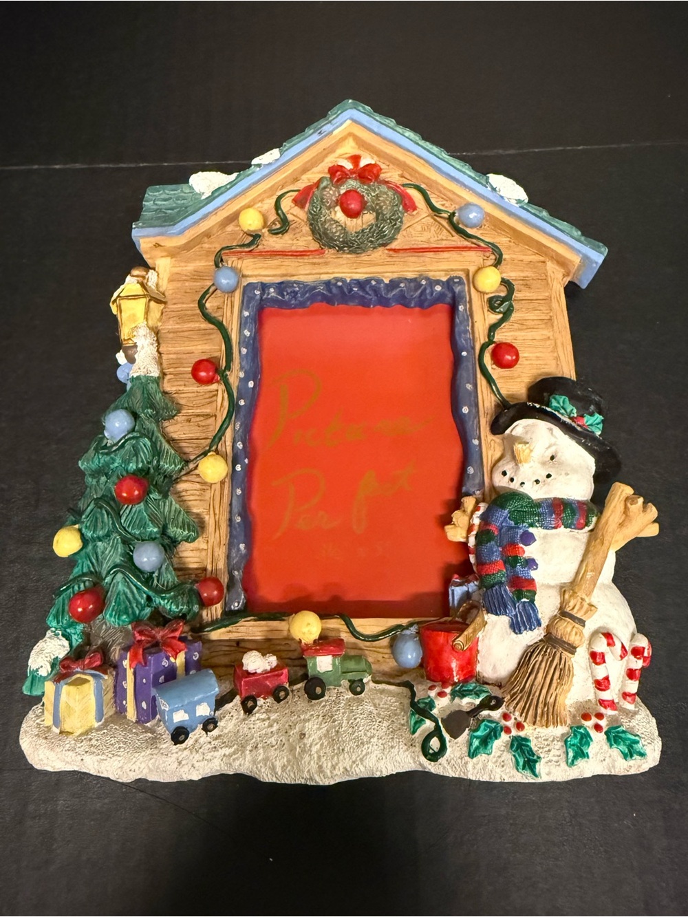 Christmas Picture Frame (resin)